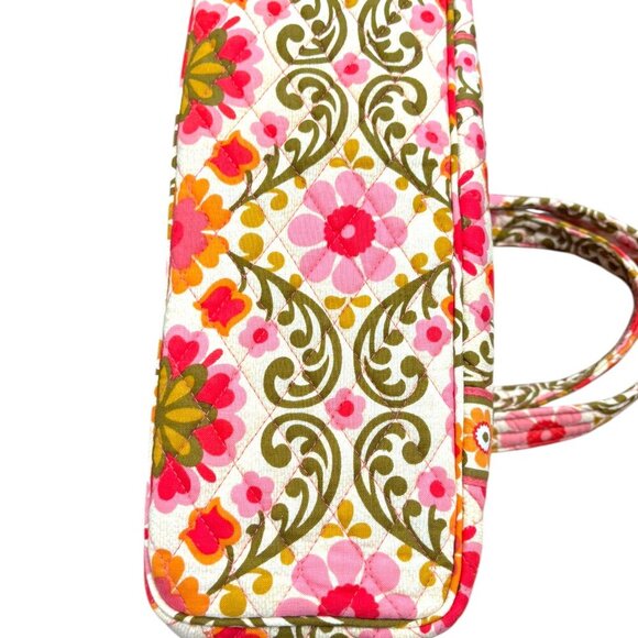 VERA BRADLEY Double Strap Tote Retired Folkloric Pattern Near Mint Super Clean - Picture 7 of 13